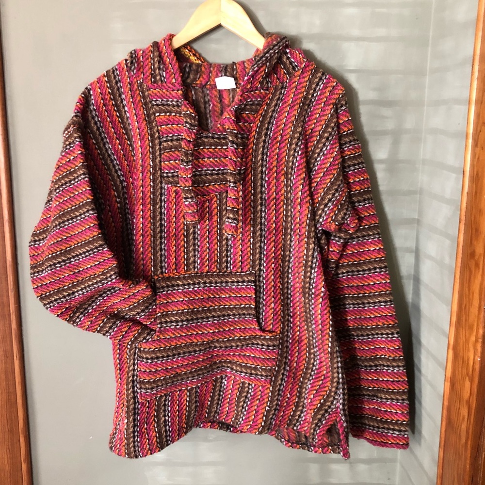 El Paso Unisex Baja Hoodie Drug Rug Mexican Jacket